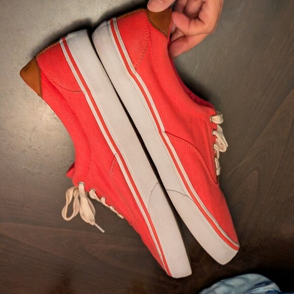 P10 POLO RALPH LAUREN THORTON Canvas Low-Top Sneakers - Picture 6 of 12